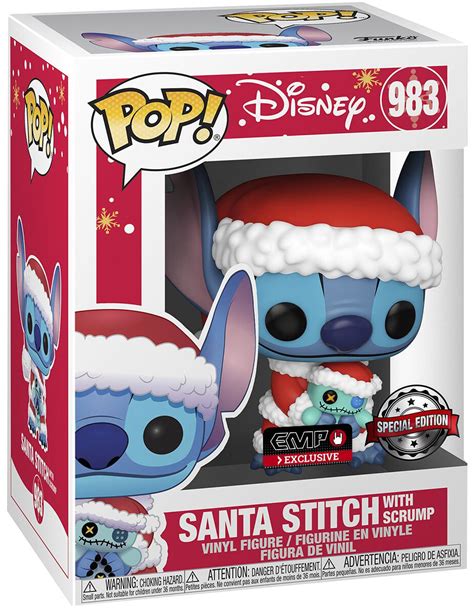 Figurine Pop Lilo Et Stitch Disney 983 Pas Chère Stitch Et Scrump