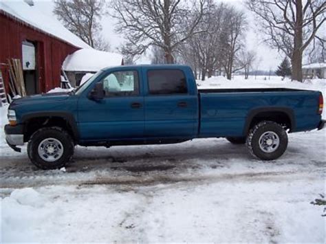 Chevrolet : Silverado 2500 duramax 2001 CHEVY 2500HD 4X4 CREW CAB ...