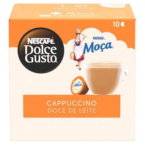 Cappuccino Em Cápsula Nescafé Dolce Gusto Moça Doce de Leite 10