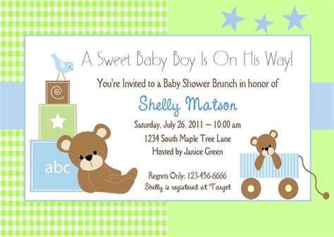 Free Printable Baby Shower Cards | Beeshower