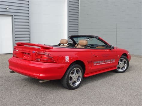 30 Mile 1994 Ford Mustang Cobra SVT Indy 500 Pace Car PCARMARKET