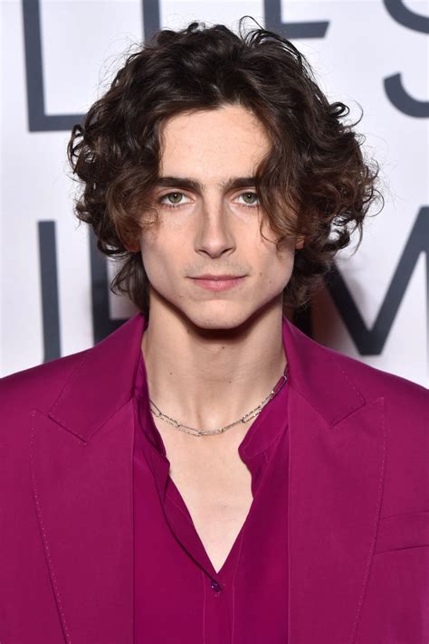 Men in Vogue — Timothée Chalamet at the Little Women Premiere in