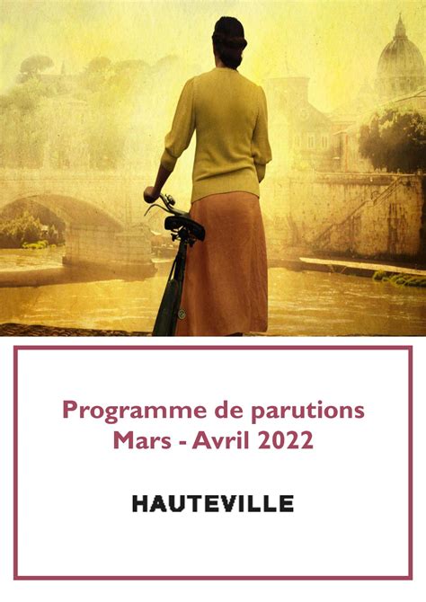 Calam O Programme Hauteville Mars Avril