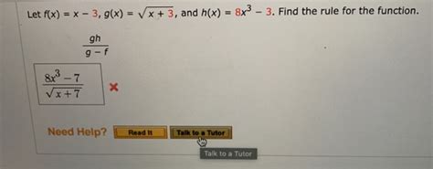 Solved Let G Be The Function Defined By X 5 If X