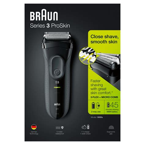 Golarka Foliowa Braun Seria 3 3000s Shaver Best Electric Shaver