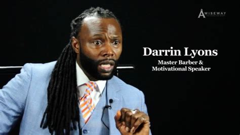 Master Barber Darrin Lyons Stresses The Importance Of Professionalism