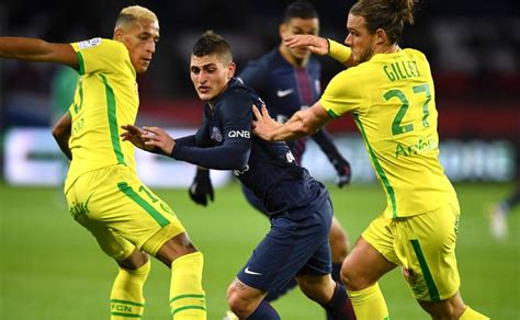 PSG Gana Al Nantes Y Empata En Cabeza De La Tabla