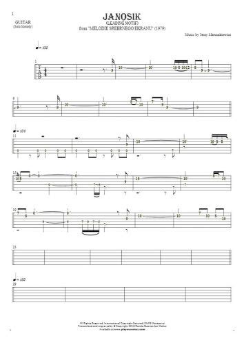 Zombie Tablature Rhythm Values For Guitar Guitar Part