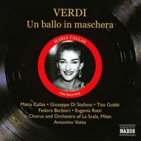 Un Ballo In Maschera Votto Maria Callas Muzyka Sklep EMPIK