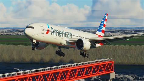 Dangerous Airport Impossible Landing American Airlines Boeing At