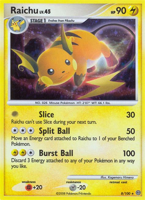 Raichu · Stormfront Sf 8 ‹ Pkmncards