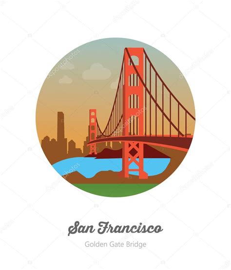 Golden Gate Bridge Icon