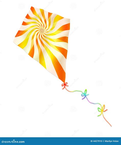 Vector Colorful Kite Stock Vector Illustration Of Colors 4427910