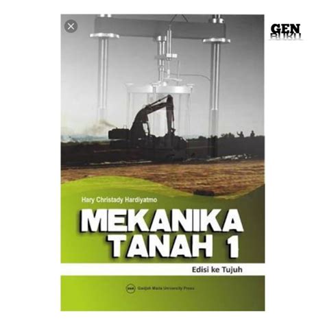 Jual Buku MEKANIKA TANAH 1 Hary Christady Hardiyatmo Shopee Indonesia