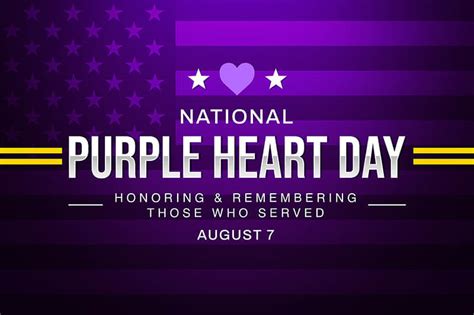 Purple Heart Day Is Aug 7 Ut Health San Antonio