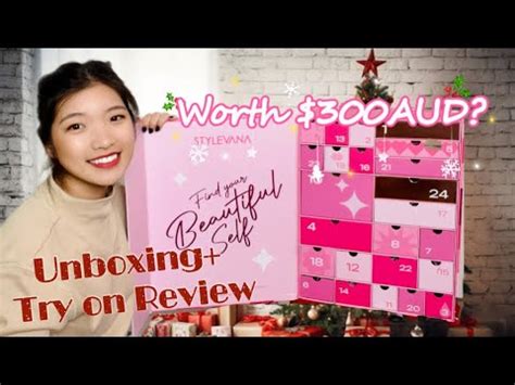 Stylevana Advent Calendar Unboxing Try On Review Rena Emma Youtube