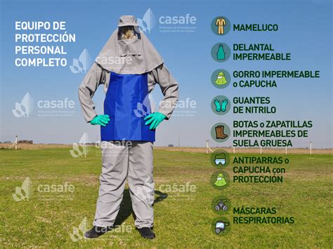 Equipo de Protección Personal Completo Casafe