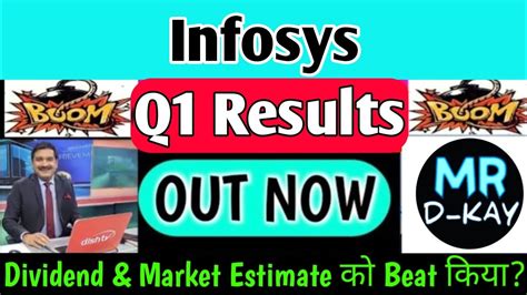 Infosys Q1 Results 2025 Infosys Share Latest News Infosys Results