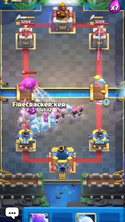 Firecrackers Until Clash Royale Crashes Clashroyale Spam Shorts Youtube