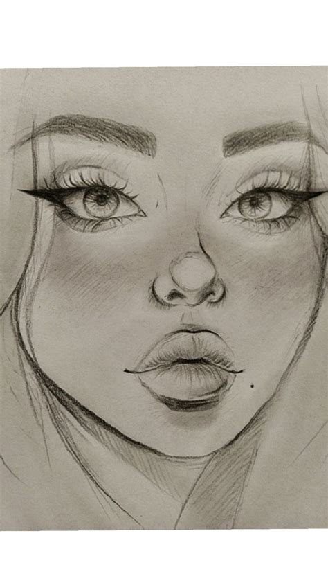 Pin De Milena En Anjos Dibujo De Rostro Esbozos Arte Para Ojos