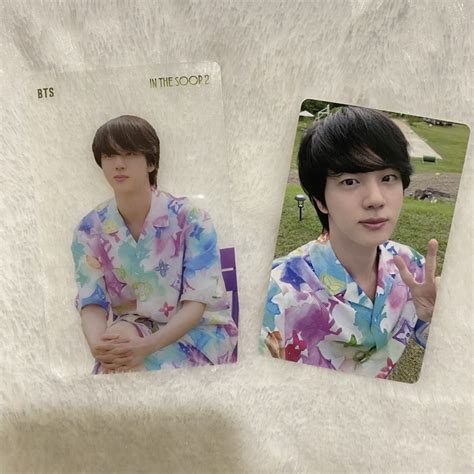 Jual Bts In The Soop Its Pc Photocard Transparent Official Jin