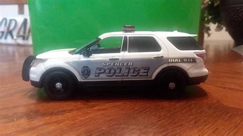 Spencer Oh Police Department — Cardinal Police Diecast