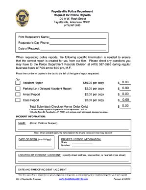 Printable Fillable Police Report Forms And Templates Fillable