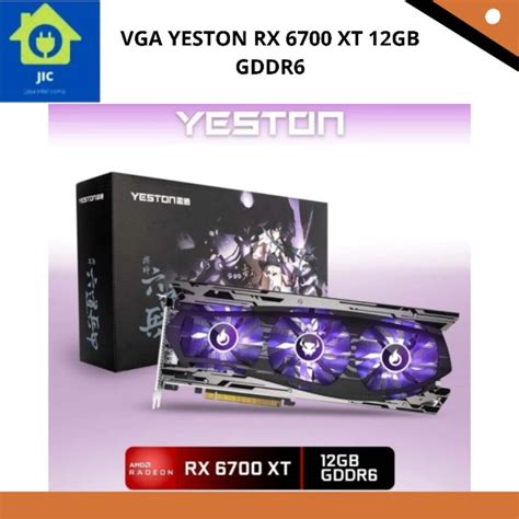 Jual VGA YESTON RX 6700 XT 12GB GDDR6 Shopee Indonesia