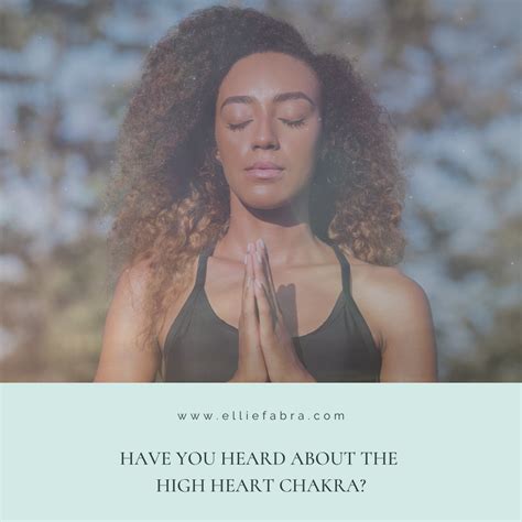 Most Chakras Are Located Close To A Gland The High Heart Chakra Is