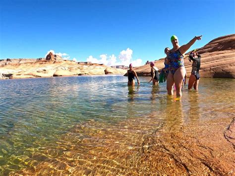 Lake Powell Swimming Vacation Trip Photos 2021 2022 • Strel Swimming