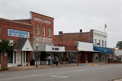 Towns In Alabama With The Best Downtown Areas In Worldatlas