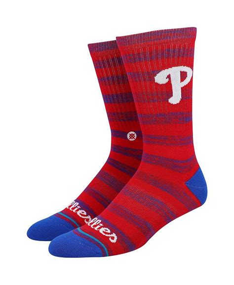 Stance Mens Philadelphia Phillies 2 Pack Twist Crew Socks Set Macys