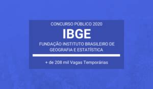 Aberto Processo Seletivo Do Ibge S O Mais De Mil Vagas