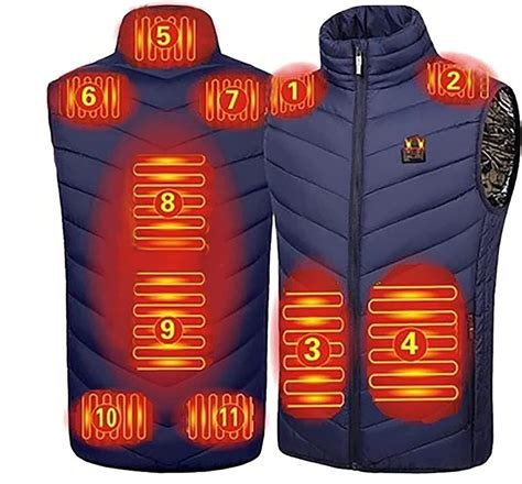 Amazon Nogox Heated Vest With Heating Zones Heat Levels