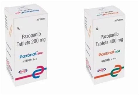 Pazopanib Votrient 200 Mg Capsules Prescription At Rs 7250 Bottle In