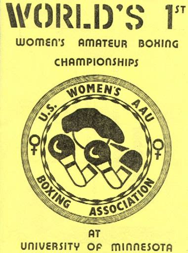 Some Of Our Early Pioneer Female Boxers Wbans Historical Documents