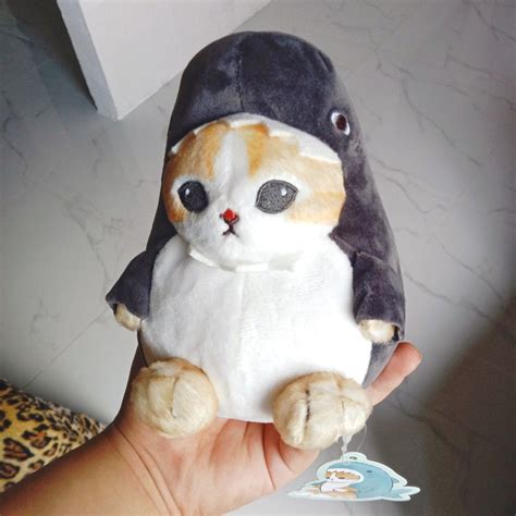 Mofusand Shark Cat Plush, Hobbies & Toys, Toys & Games on Carousell