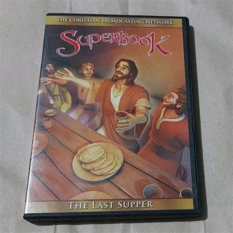 2012 Christian Broadcasting Network Superbook Super Book The Last Supper Dvd Video Cartoons