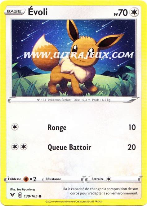 Voli R Carte Pok Mon Cartes L Unit Fran Ais Ultrajeux