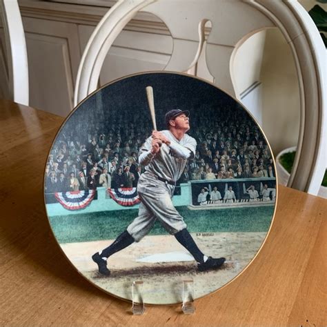 Art Babe Ruth The Called Shot Collectors Plate Poshmark