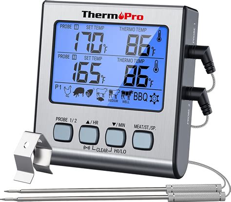 Thermopro Tp Digital Meat Thermometer With Dual Temperature Probe