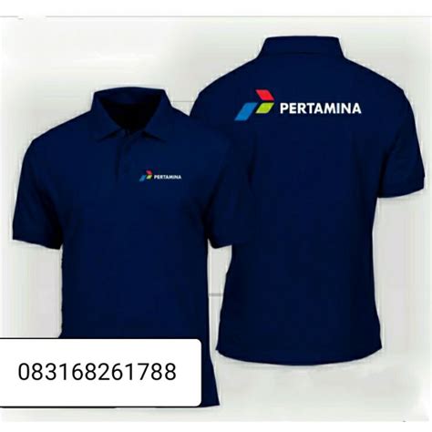 Jual Kaos Pertamina Kaos Polo Katun Pertamina Kaos Kerah Pertamina Baju