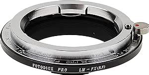 Fotodiox Pro Adattatore Per Obiettivo Compatibile Con Obiettivi Leica M