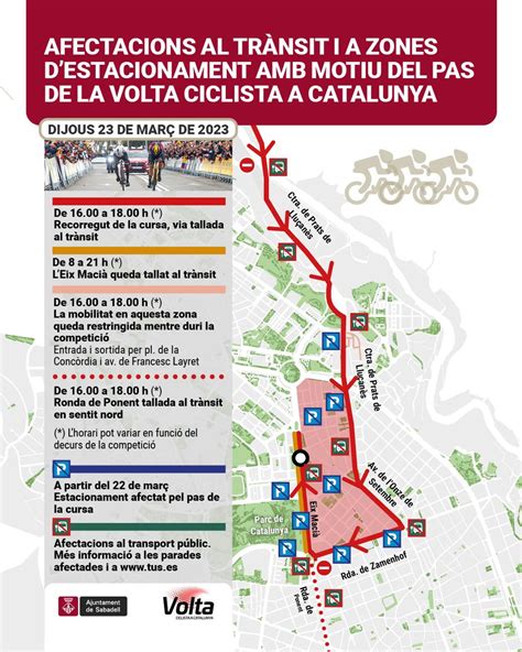 Policia Sabadell On Twitter AVUI MOBILITATPMSTalls De Carrers