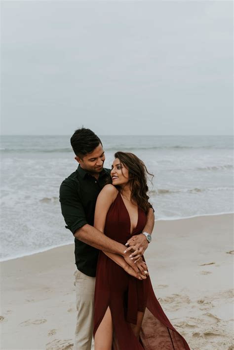 Neha Amit Santa Monica Beach Couples Shoot Couples Beach