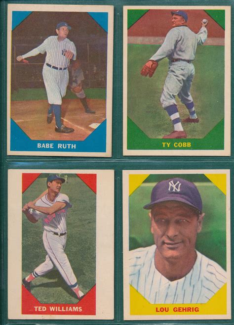 Lot Detail Fleer Baseball Greats Partial Set