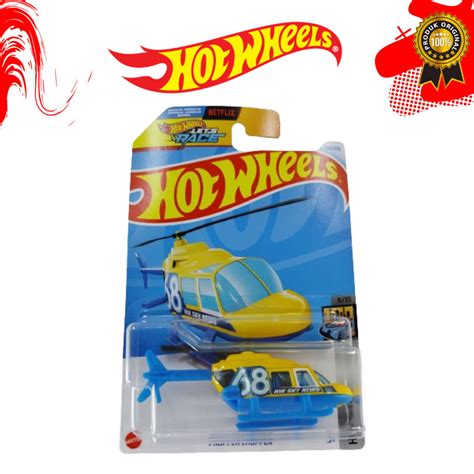 Jual Hot Wheels Propper Chopper Helicopter Lets Race Kuning Shopee Indonesia