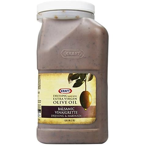 Kraft Signature Balsamic Vinagrette Dressing 1gal Jug