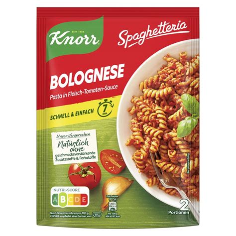 Knorr G Bolognese Danie Z Makaronem Oficjalne