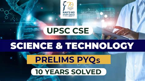 Science Technology Upsc Prelims Previous Year